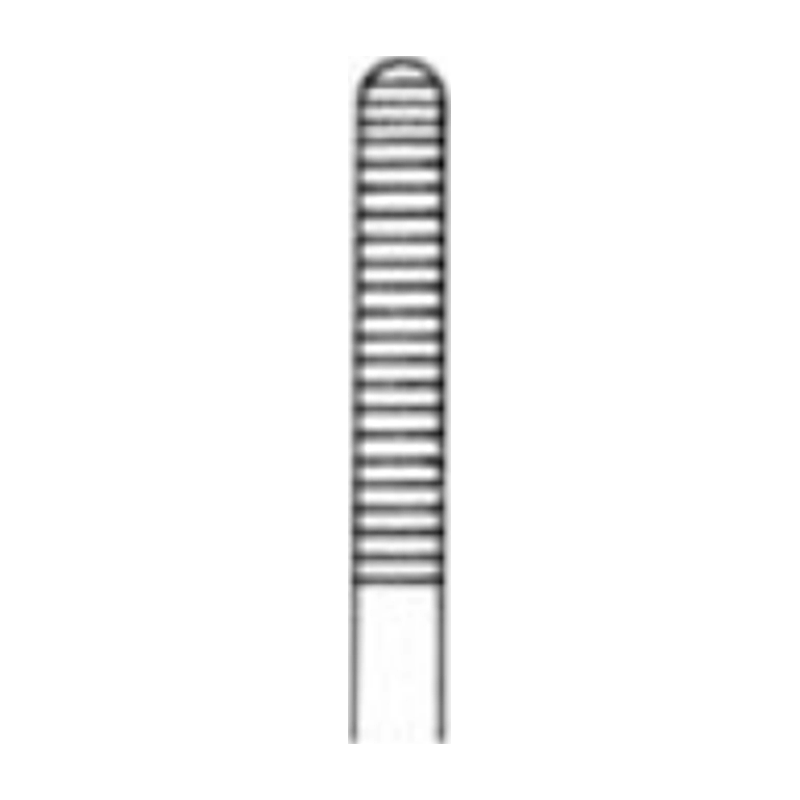 Dressing Forceps, 1.75mm, Serrated, 5 cm
