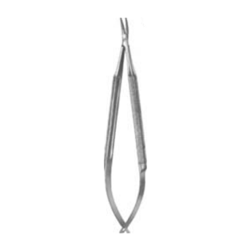 Barraquer Needle Holder, Long Tip, Smooth, TC, 13 cm